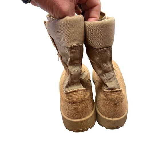 Belleville 390DES mens tan USA hot weather combat boots Sz 11.5 R SKU 9344 main image 11